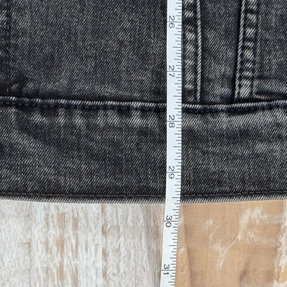 Levi’s Mens Washed Black Denim Trucker Jacket in Size XXL - Picture 7 of 7